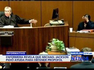 Testigo revela en juicio de Conrad Murray que el "rey del pop" pidió ayuda para obtener "propofol"