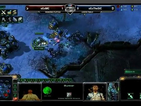 MLG Orlando 2011 - Starcraft II - Game 1 2 & 3 - oGs MC (P) VS oGs TheStC (T)