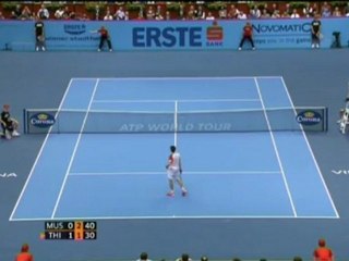 Thiem batte Muster - Vienna, 1o turno