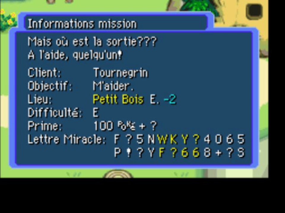 Pokémon Donjon Mystère EdS Rouge 4) La Place Pokémon