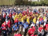 Flash Mob des 40 ans FFSA