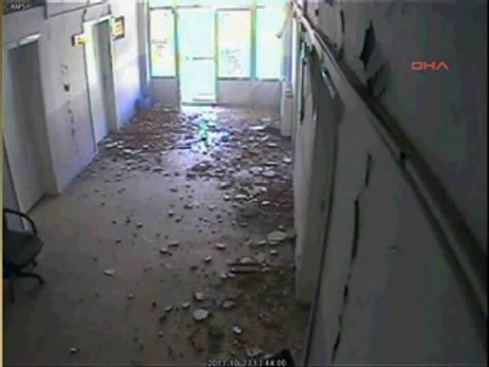 Bitlis Emniyet Müdürlüğü Deprem Görüntüleri-Bitlis News