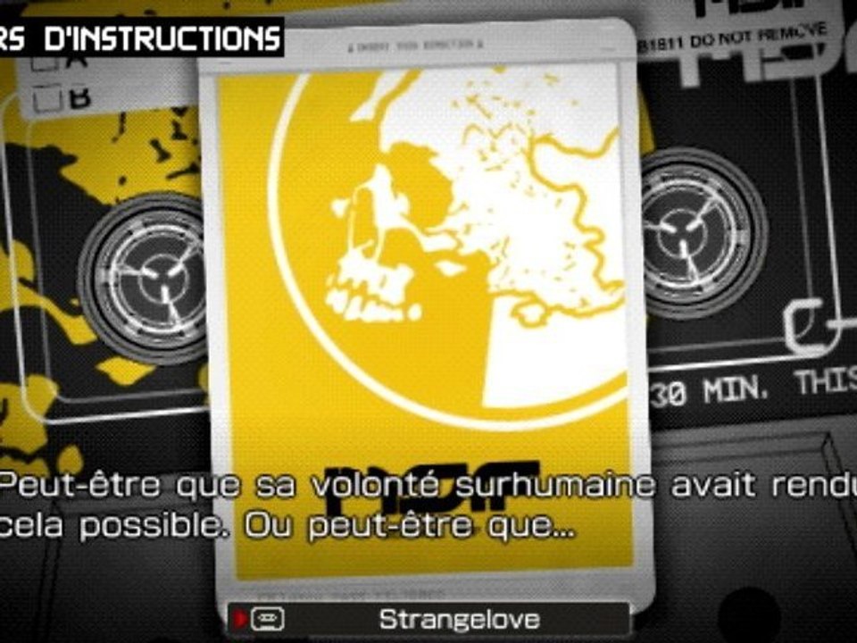 Metal Gear Solid Peace Walker - Fichiers de Données 1