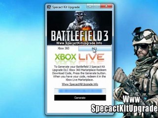 Get Free Battlefield 3 Specact Kit Upgrade DLC on Xbox 360 And PS3
