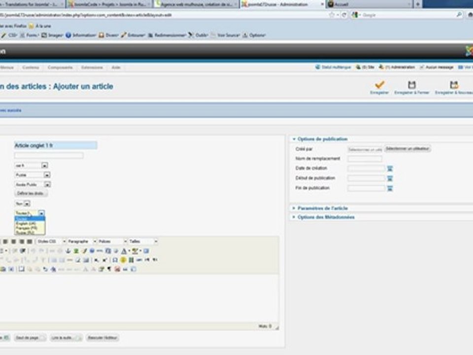 joomla-multilangue