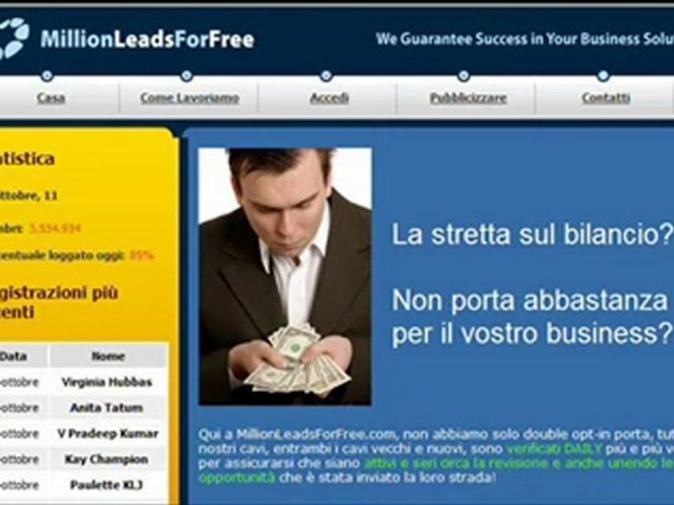MillionLeadsForFree-Italiano