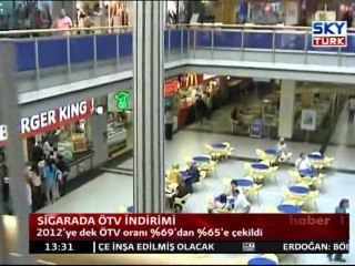 Sigarada ÖTV İndirimi