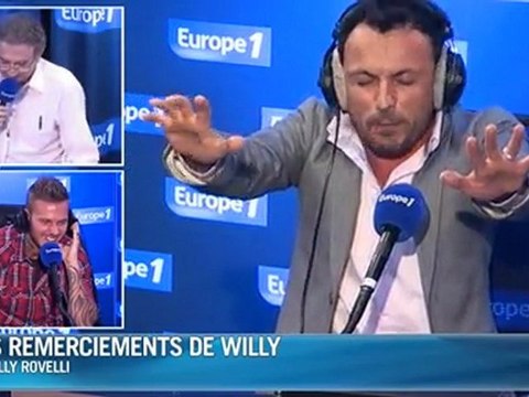 Les remerciements dégueulasses de Willy