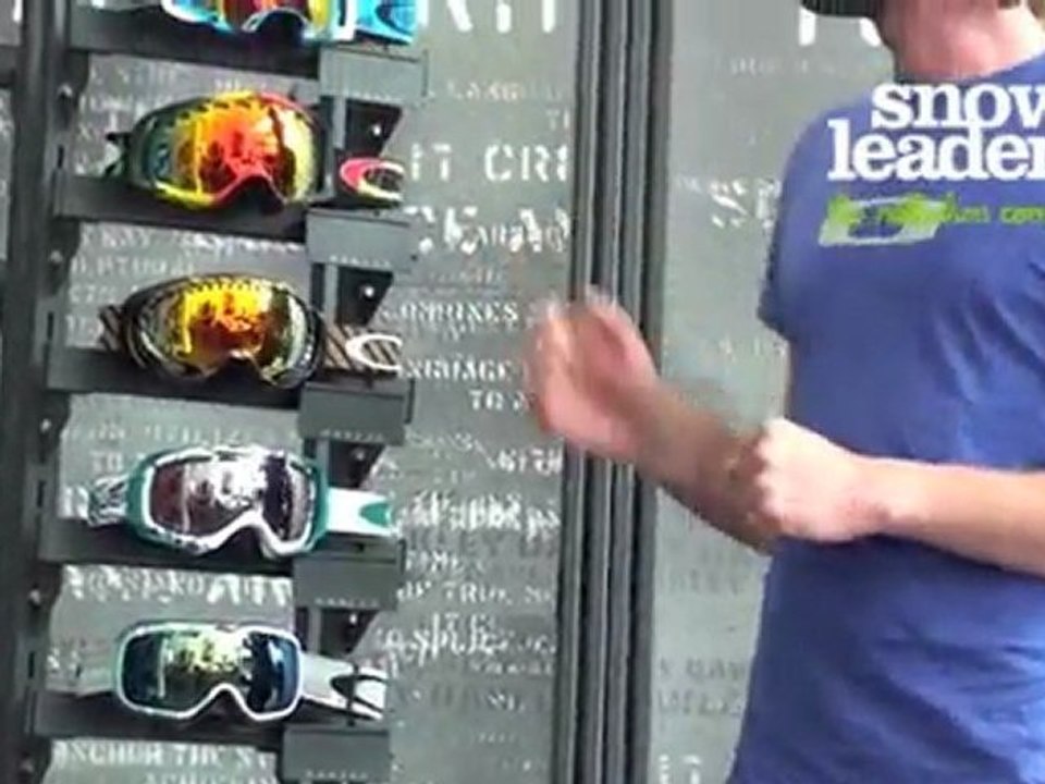 Snowleader présente le masque Oakley A Frame