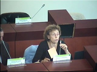 21-10-2011 Intervention Françoise Louarn sur le protocole de coopération décentralisée