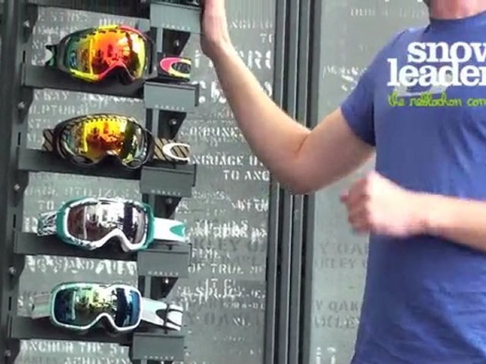 Snowleader présente le masque Stockholm de chez Oakley