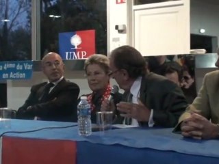 Jean-Michel Couve: Réunion  "La Sécurité des Français"  en présence d'Eric CIOTTI, 20 octobre 2011 à Grimaud (Var)