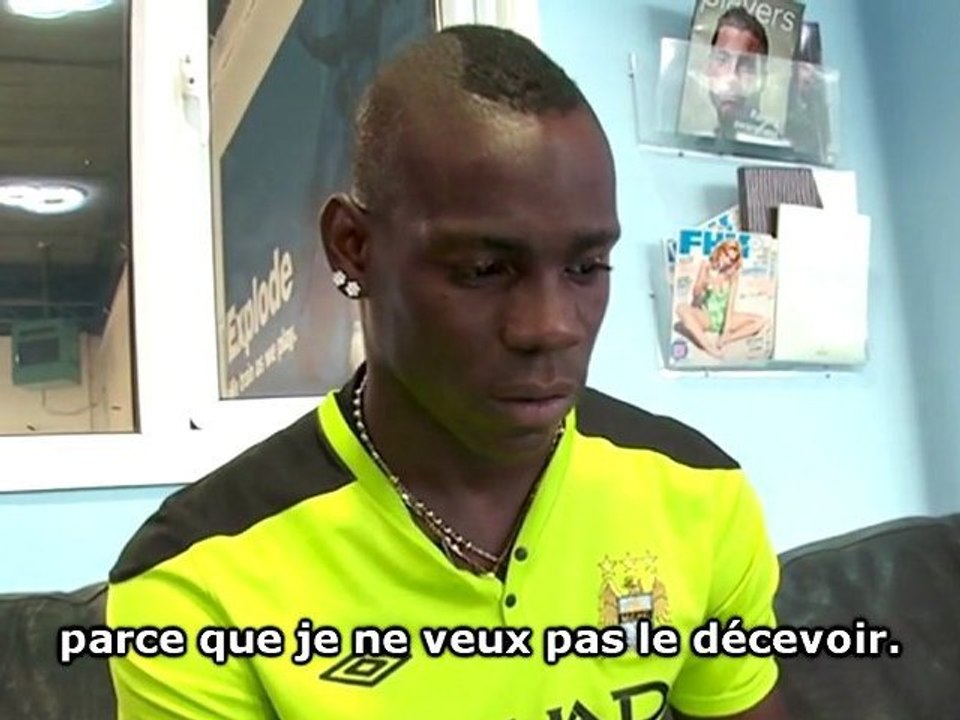 Balotelli : "Mancini est comme mon père"