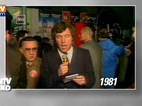 François Mitterrand, candidat à la présidentielle de 1981