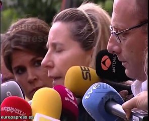 Familia de Marta: "María tuvo que ver la silla"