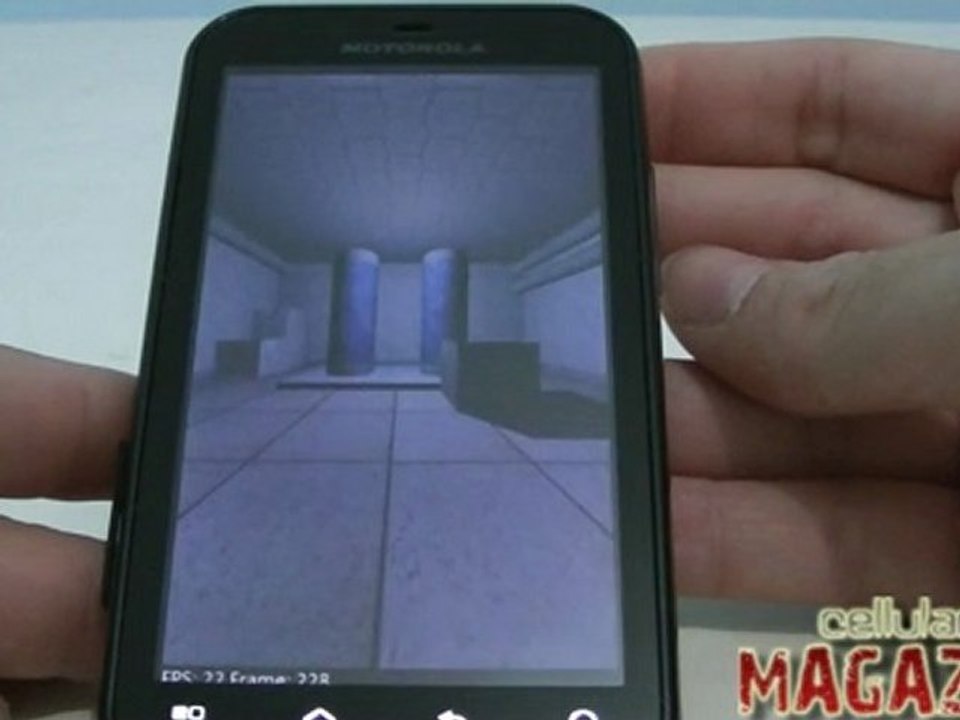 motorola MB526 con Quadrant