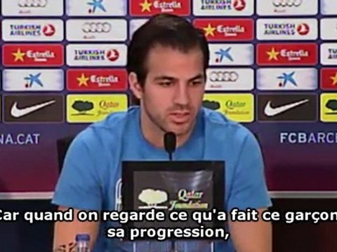 Fabregas : Je ne suis pas un saint, mais...