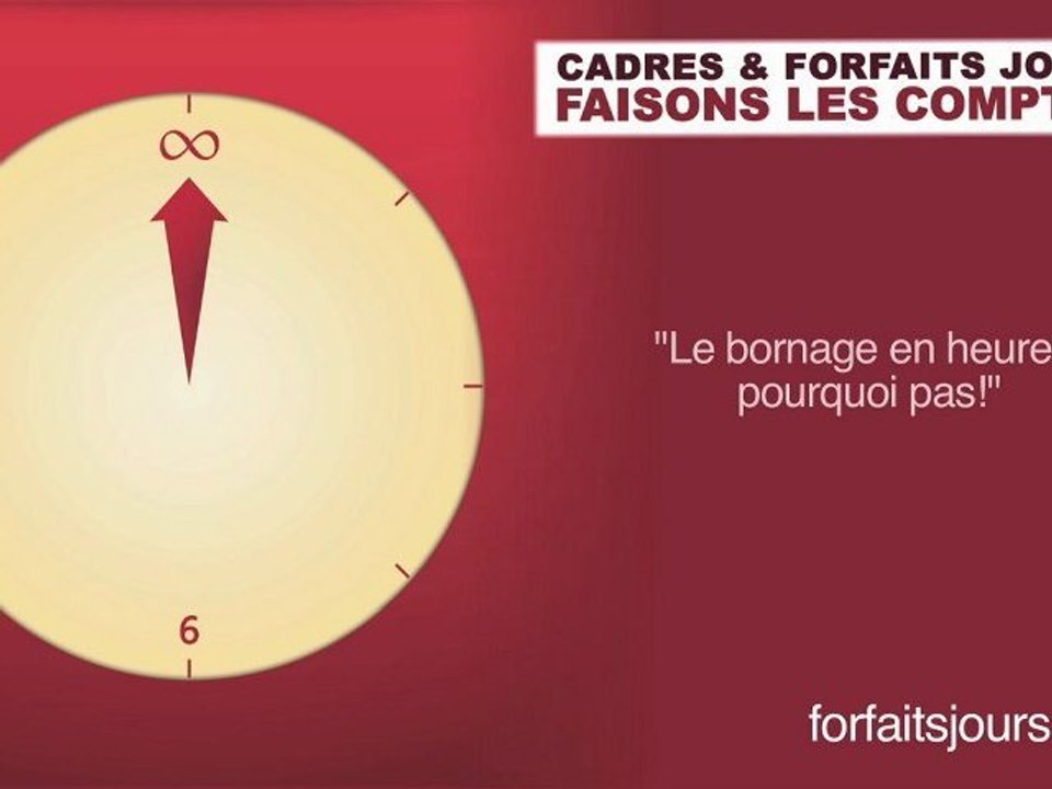 Le bornage en heures pourquoi pas!