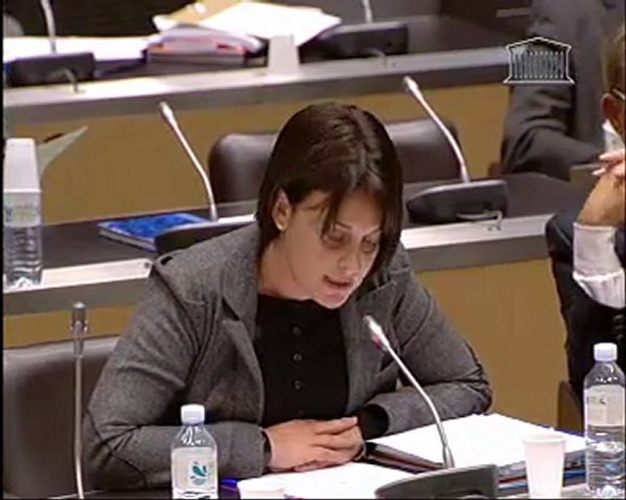 Budget 2012 :  Examen en commission de la "mission sécurité"