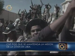Libia pide a OTAN que se quede