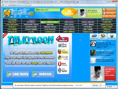 Sesli Sohbet Giris Anlatimi - Www.SesliEsEs.coM
