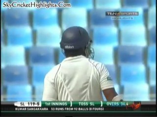Pak vs SL 2nd Test 1st Day(26th october) Full