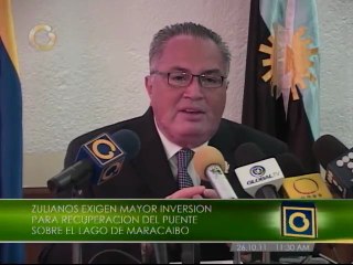 Puente sobre el Lago de Maracaibo está desvalijado