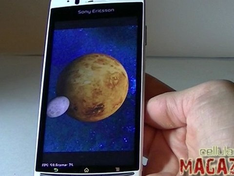 Sony Ericsson Xperia ARC S prova con Quadrant