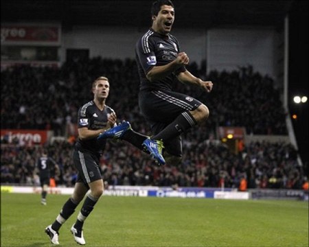 Stoke City 1-2 Liverpool Jones header, Suarez great-double
