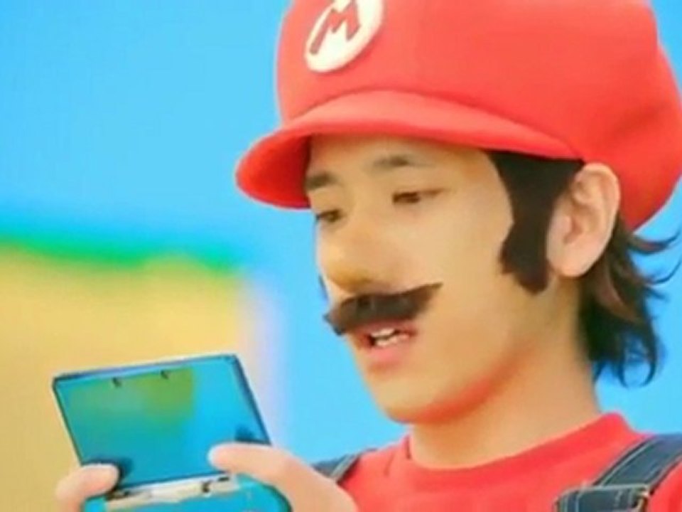 Super Mario 3D Land - Pub japonaise 3 "Boules de feu"