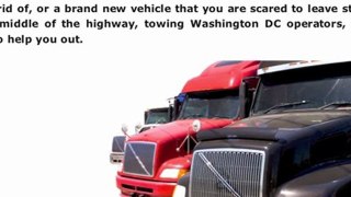 The Services Offered by a Towing Washington DC Operator