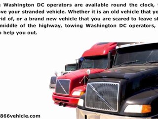 The Services Offered by a Towing Washington DC Operator