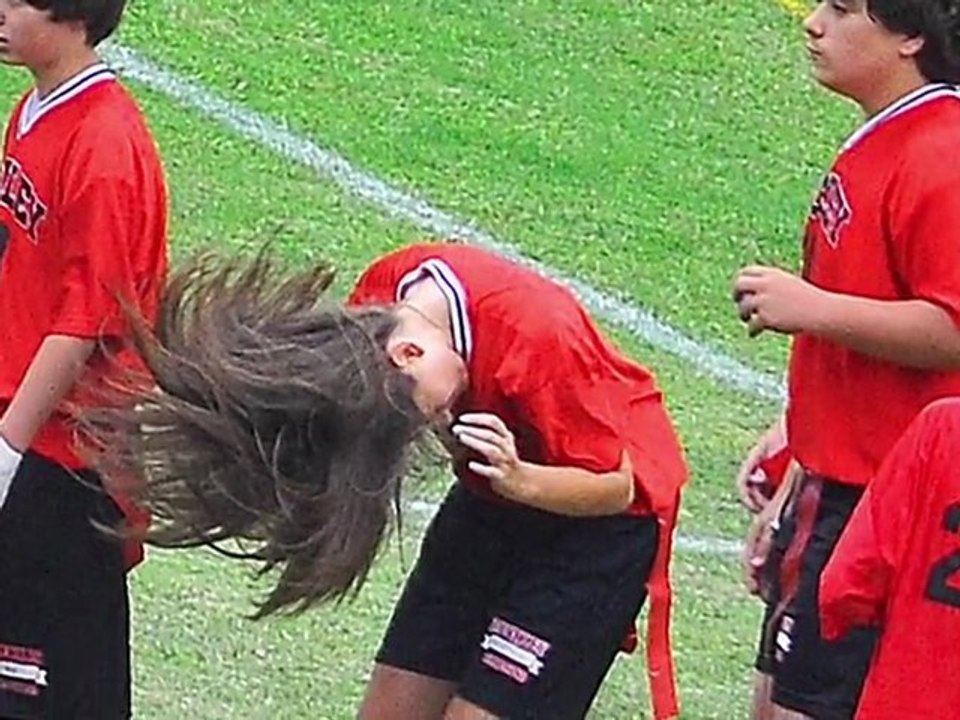 Michael Jackson's Daughter Plays Football