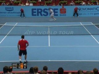 Anderson batte Baghdatis - Vienna, ottavi
