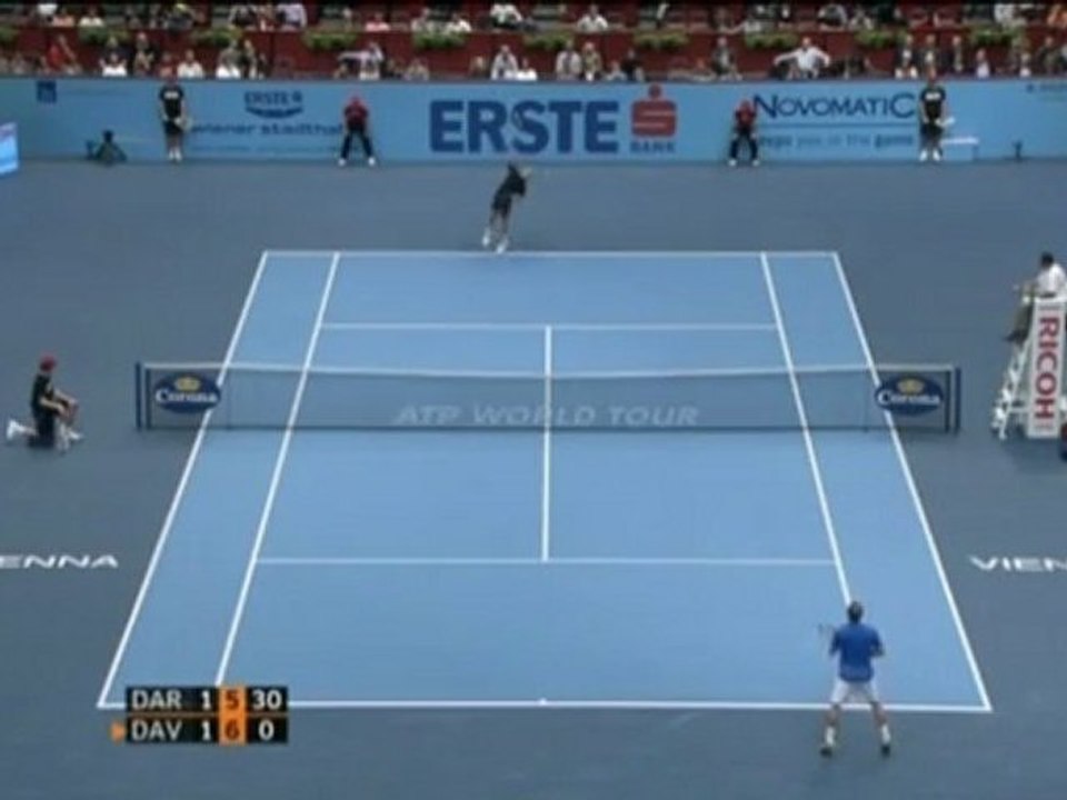 Wien - Darcis überrascht Davydenko