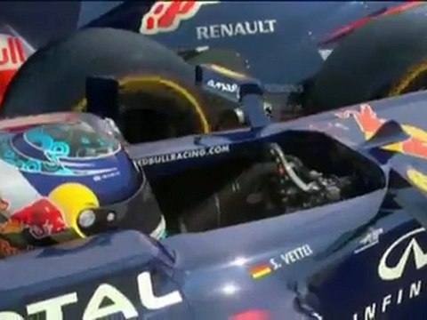 Vettel explore le circuit de Buddh International