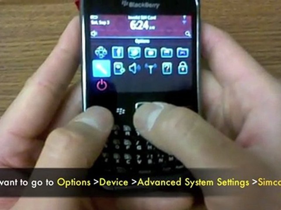 How to UNLOCK BLACKBERRY 9300 CURVE 3G INSTANTLY by MEP ...