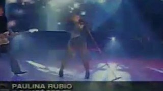 Paulina Rubio entrevista y presentación de 