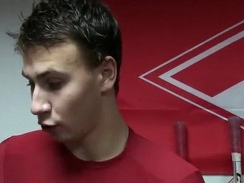 Артём Воронин после игры с к.Нефтехимик 26.10.11.