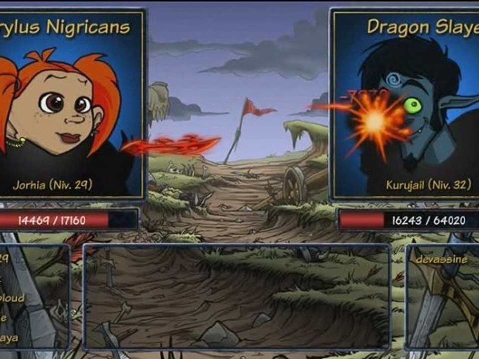 Victoire contre Dragon Slayer