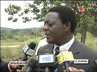 Visite des sites retenus pour les différents chantiers à Kinkala