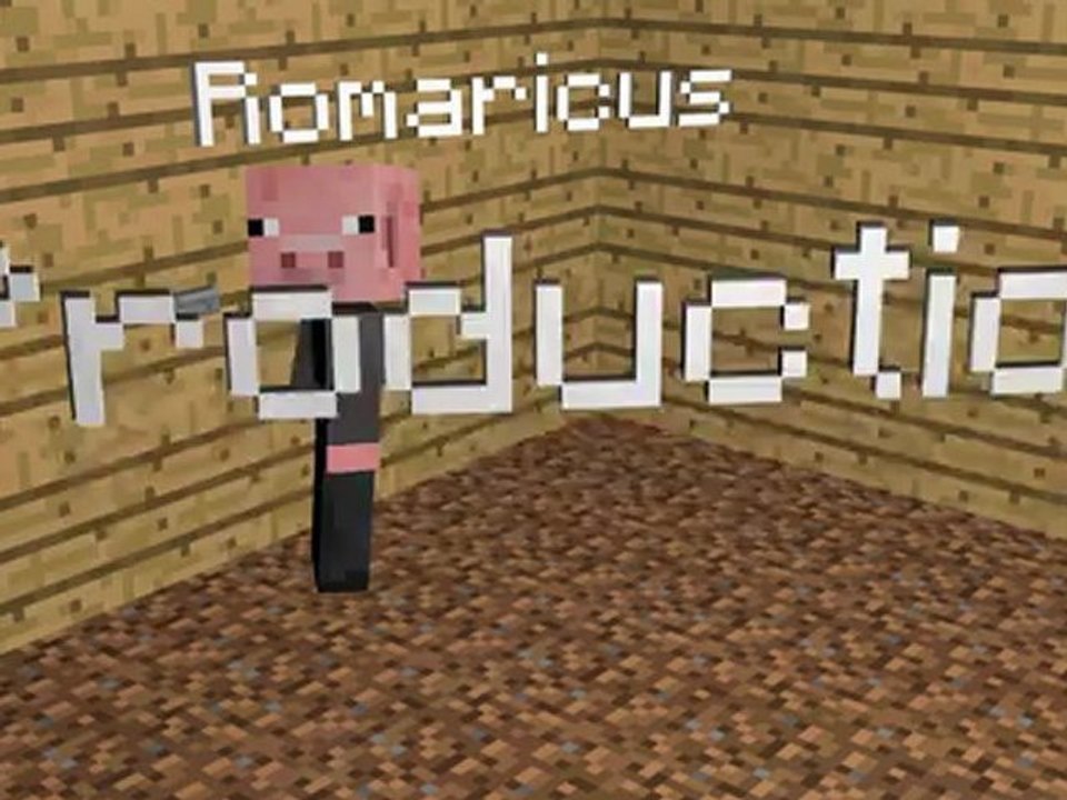 Intro minecraft avec C4D