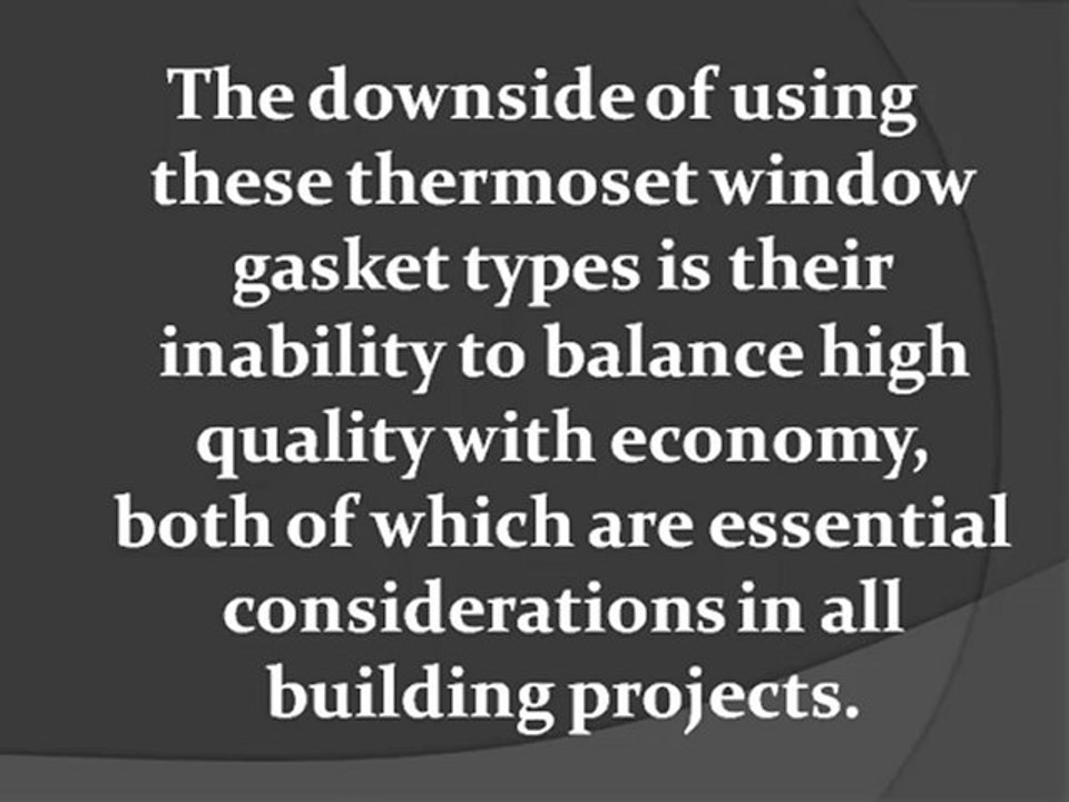 Choosing the Right Plastic Rubber for High-Quality Window Gaskets