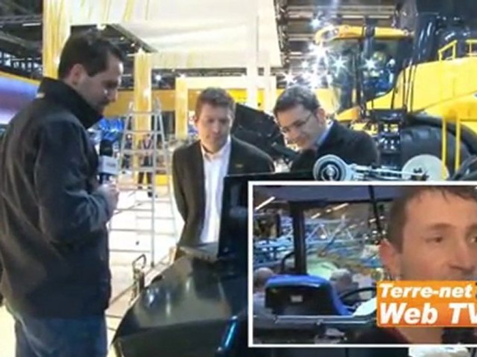 Tracteur à hydrogène - Vers une deuxième version du New Holland NH2