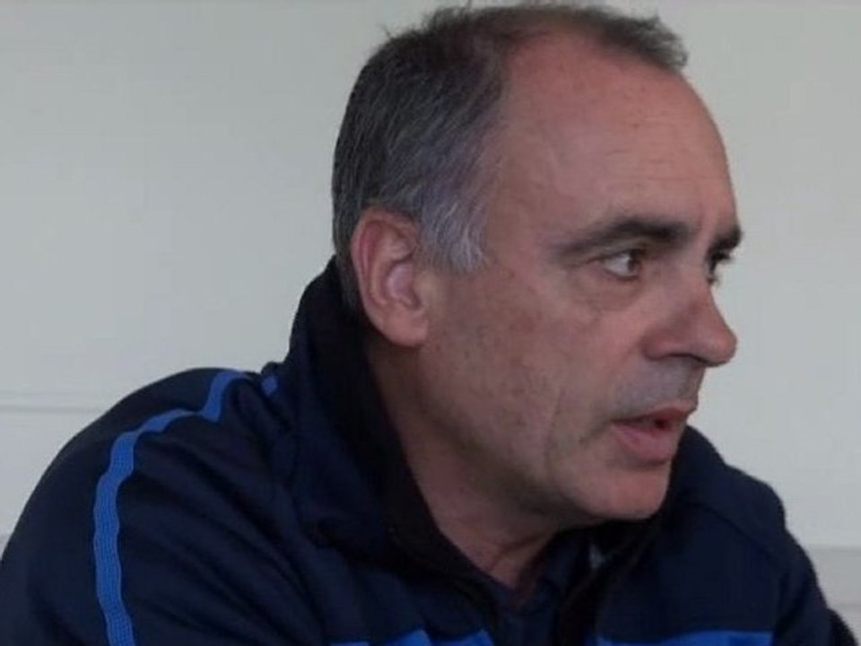 Conférence de presse avant Arras