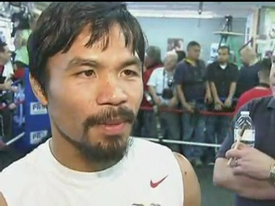 MANNY PACQUIAO: Interview ahead of Las Vegas Marquez fight