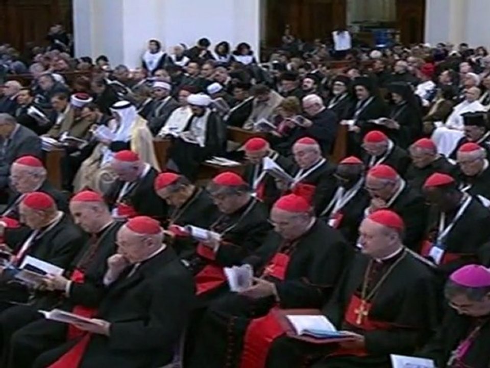Le pape et 300 dignitaires religieux réunis à Assise