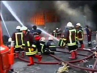 Konya'daki fabrikada büyük yangın!