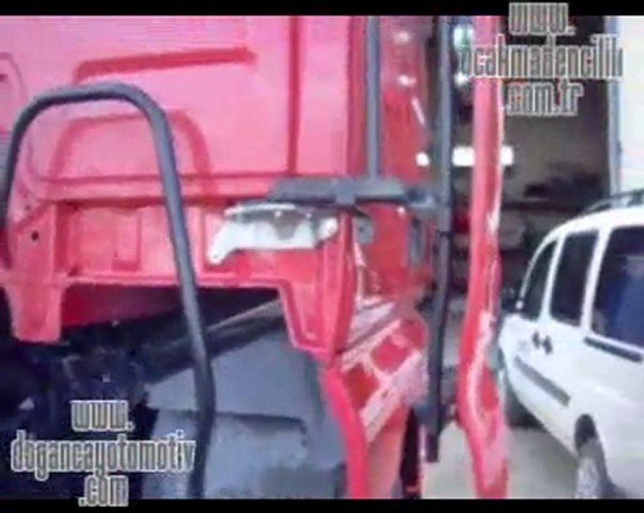 MAN TGX SERİSİ RÜZGARLIK VE DEPO MUHAFAZA