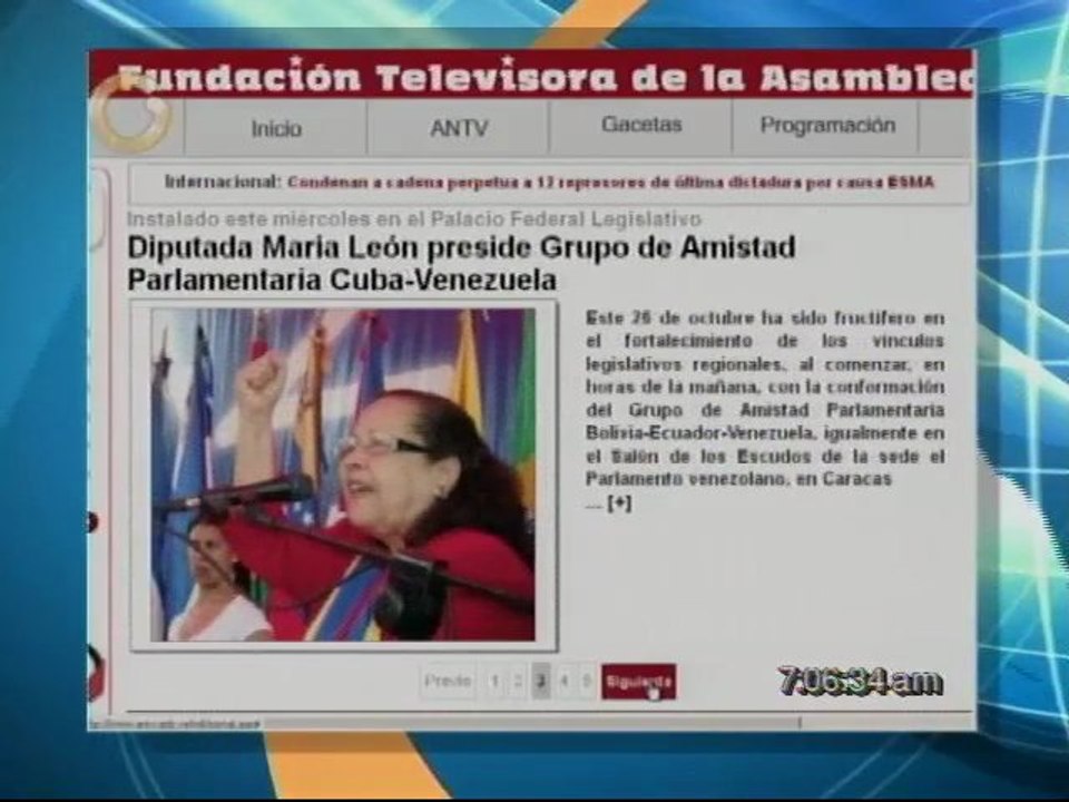 Noticias oficiales
